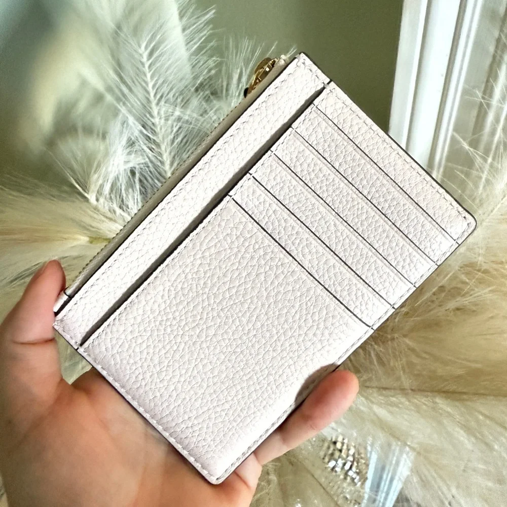 Tory Burch Light Pink Leather Wallet